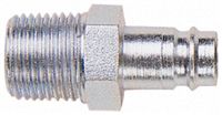 CEJN Steel Pneumatic Quick Connect Coupling, R 1/4 Male, Threaded
