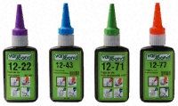 Jelt VARYBOND 12-22 Red Threadlocking Adhesive, 5  10 h Cure, 50 ml