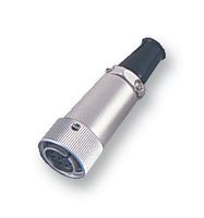 Circular Connector 10 Pos Straight Solder 5A 350V