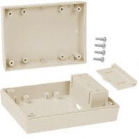 BOX ABS ALMOND 4.38L X 3.25W