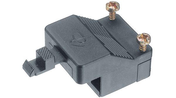 Strain relief black black, AC 166-1/3 ZEL RO SVART, Adels Contact