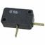 SPST Momentary Snap Switch, 5A 277VAC, Quick Connect, Panel Mount