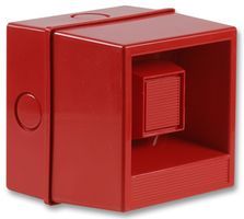 CLIFFORD AND SNELL   YA40/D/RN/LC/S   Sounder, Industrial, Alternate, Continuous, 100dB, 24VDC, 30mA, IP54, 82mm Ext. Depth