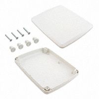 Enclosures, Boxes, & Cases TABLET ENCL-WHITE 7.480x5.906x1.181