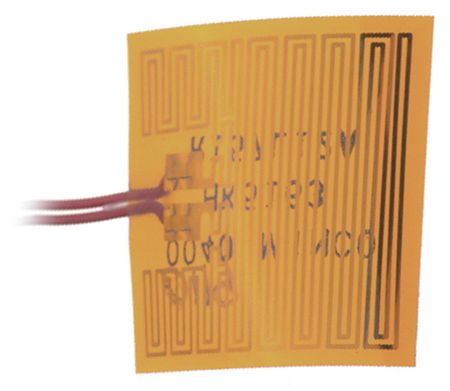 Heating foil 25.4x76.2 mm, HK5165R52.3L12A, Minco