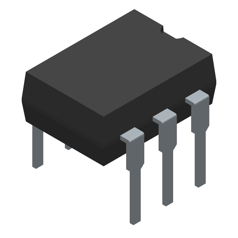 DC SSR, 350V, 170mA, SPST, DIP, Optical