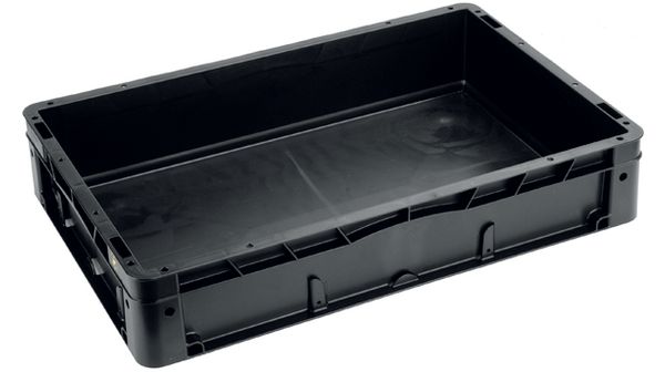 ESD transport and storage container 400 x 600 x 120 mm, 63.6412.060.992, WEZ