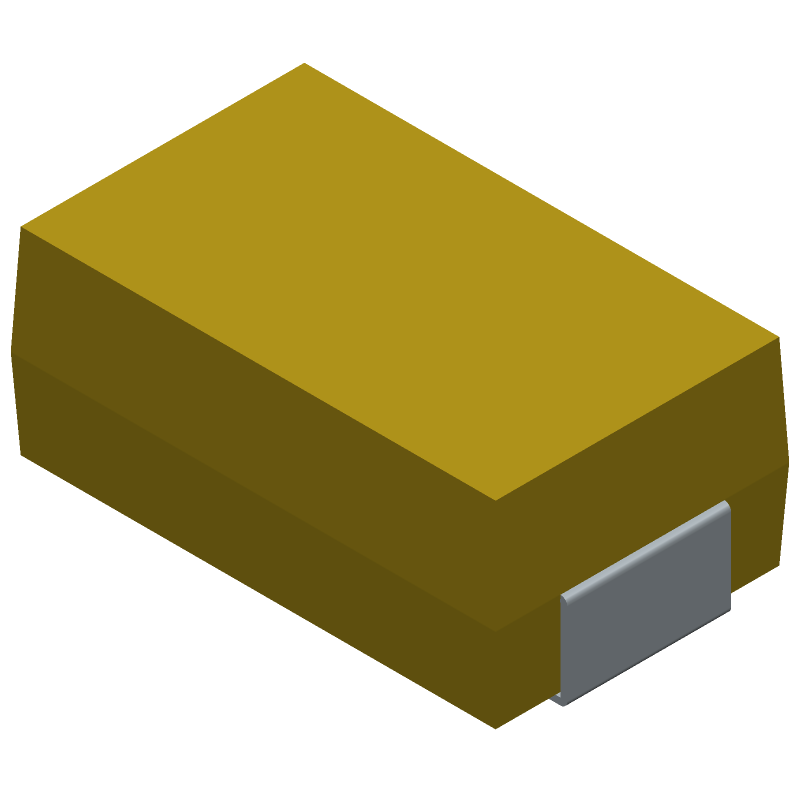 150uF 10V Polymer Tantalum Capacitor, 15mR ESR, 7343 SMD