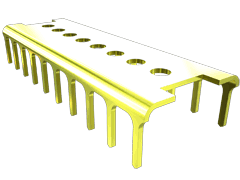 Conn DIP Socket SKT 32 POS 2.54mm Solder ST Thru-Hole Tube
