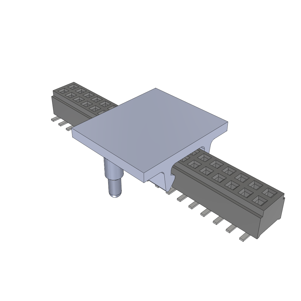 Conn Socket Strip SKT 40 POS 1mm Solder ST SMD T/R