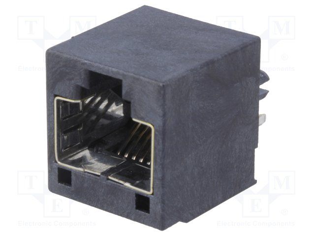 USB-A Connector, Male, 8 Pos, 1.5A, 125V, TH