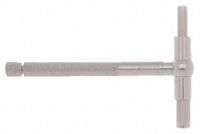 Starrett DY455 Telescopic Drill & Bore Hole Gauge, Steel, 6 piece