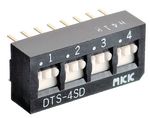 DIL switch THD   4 P, DTS-4SD, Crameda Intersys