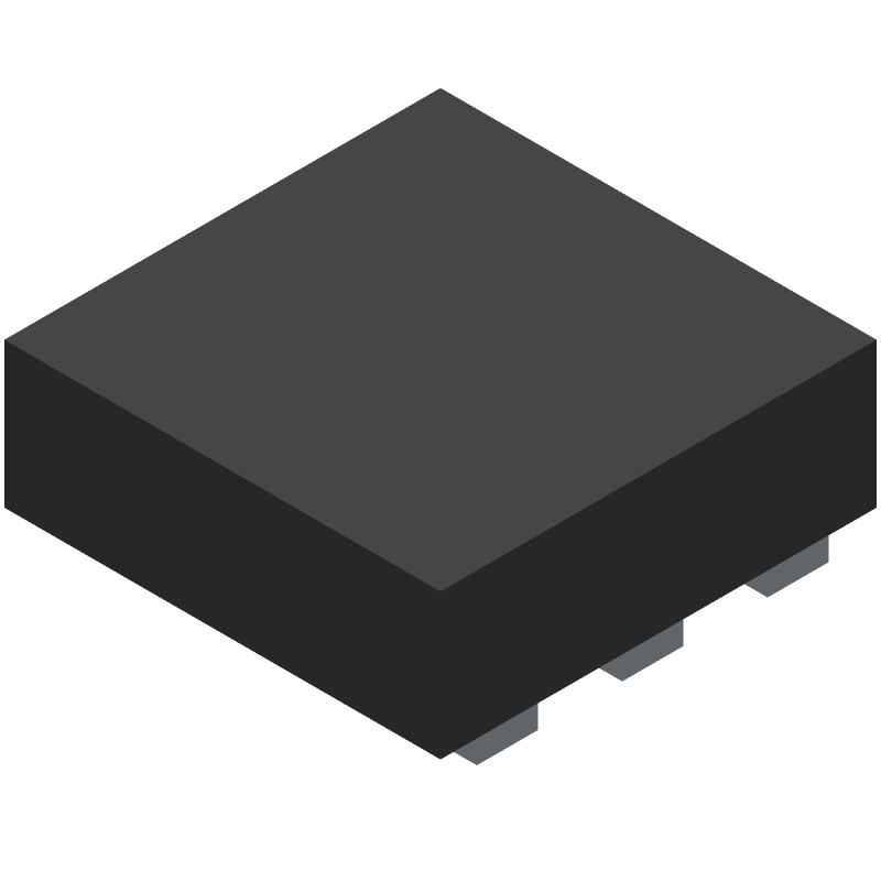 Wide Band Low Power Amplifier, 2400MHz Min, 2500MHz Max, DFN-6