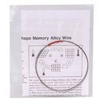 500&micro;m Nitinol Shape Memory Alloy Wire - 1 Meter
