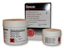 DEVCON   10611   Adhesive, Aluminium, Mouldable Putty, Tub, Grey, 500 g