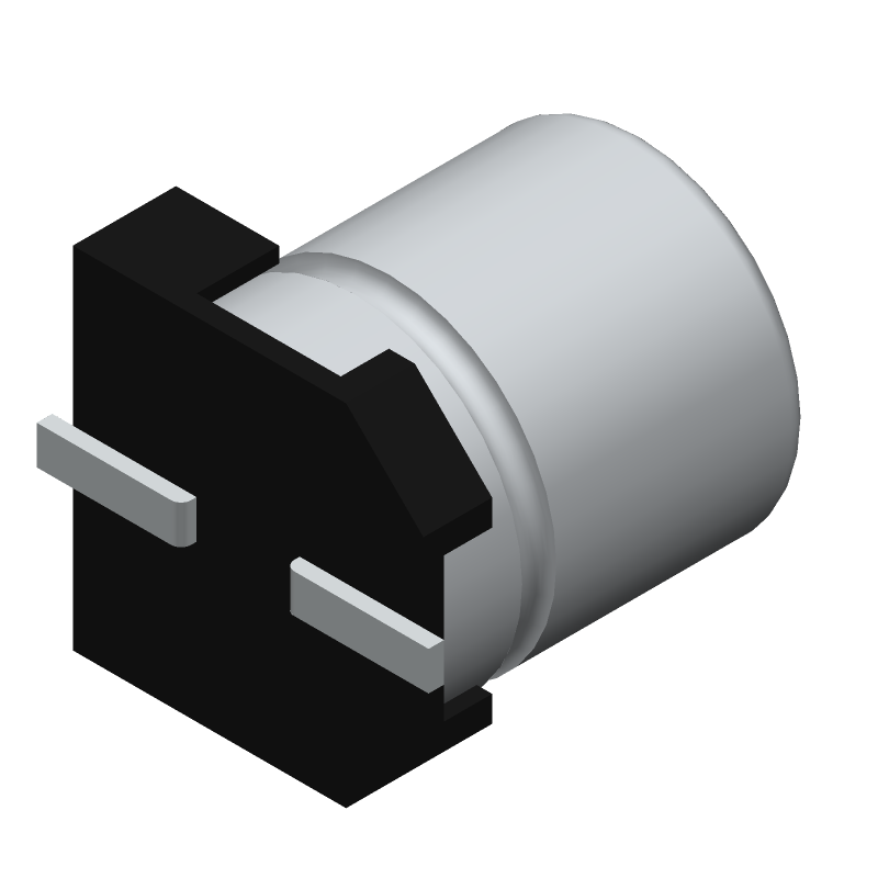 Cap Aluminum Lytic 100uF 16V 20% (6.3 X 7.7mm) SMD 280mA 3000h 105°C T/R