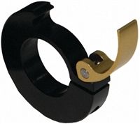 Ruland Collar One Piece Quick Clamp, Bore 8mm, OD 38mm, W 10mm, Aluminium