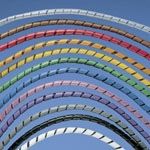 PANDUIT T25F-C6 Spiral Wrap, 0.374 ", 9.5 mm, Polyethylene, Blue, 100 ft, 30.5 m