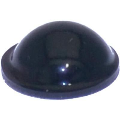 Foot self-adhesive, circular Black (Ø x H) 9.5 mm x 3.8 mm TOOLC