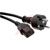 Power cord,  in: "Schuko" European (10A version) both usable Brazil/Argentina