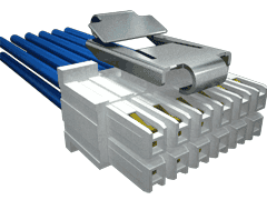 SKT-SKT Power Connector, 20AWG, 300VAC, -55°C to 125°C