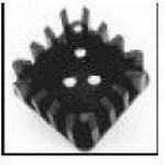 Heat Sink Passive TO-3 Aluminum 1.5°C/W Black Anodized