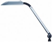 Waldmann Compact Fluorescent Task Light, 230 V, 11 W, Rigid Arm with Adjustable Head, 900mm Reach, 900mm Arm Length