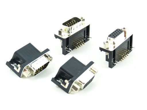 Conn High Density D-Sub M 26 POS 2.29mm Solder RA Thru-Hole 26 Terminal 1 Port Tray