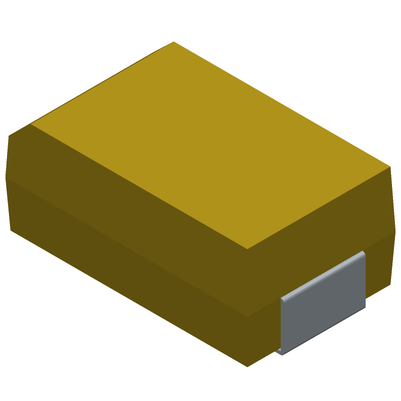 22uF 35V Tantalum Capacitor, SMD, 22µF, 35V