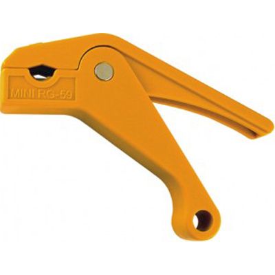 Tool;  Stripper,  Sealsmart Mini Coax Stripper;  For Mini 59 RGB (Yellow);  Clampshe