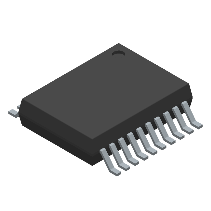 8-bit MCU, 24MHz, 16KB FLASH, SSOP-20, I2C, SPI, UART