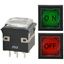 Switch Push Button ON (ON) DPDT Square Button 5A 250VAC 30VDC Momentary Contact Panel Mount Solder Lug