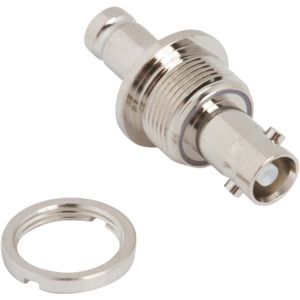 Conn 1.0/2.3-BNC Adapter 0Hz to 3GHz 75Ohm ST F/F Gold