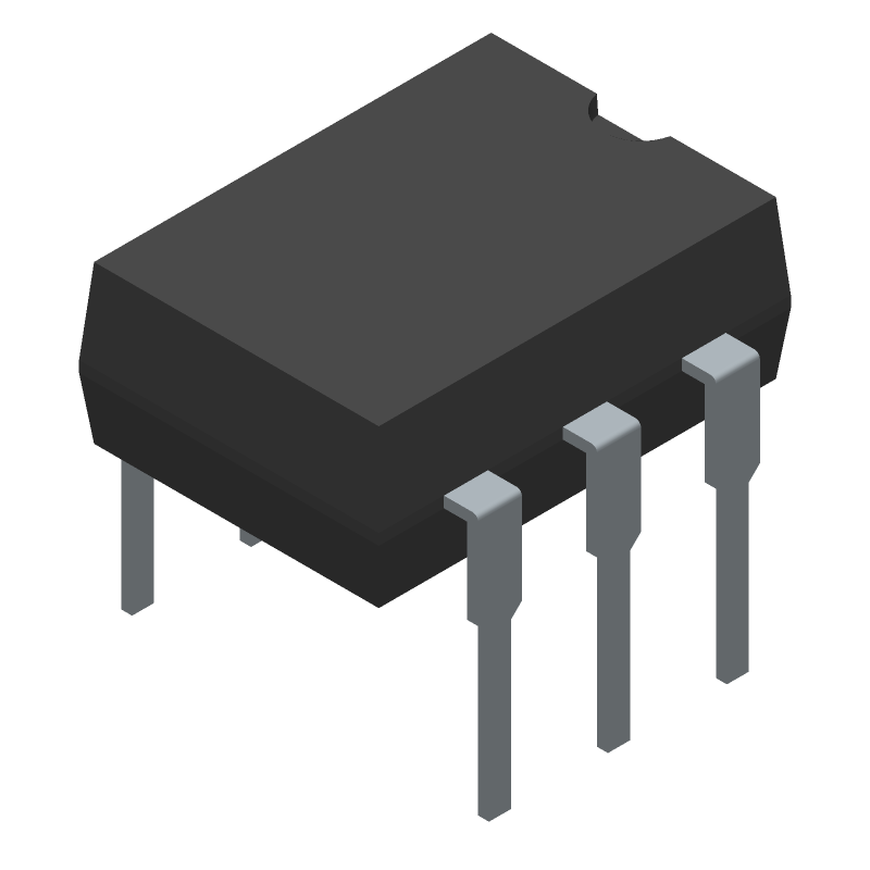 Optical SSR, 400V, 120mA, DC Input, 1.5kV Isolation, PDIP
