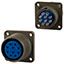 MIL-DTL-5015 Circular Connector, 10 Pos, Female, Solder, 700V, 13A