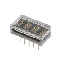 Red Dot Matrix LED Display Module, 4 Digit, 140 LED, Serial Interface, DIP