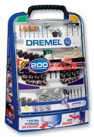 200 PCE SET - Accessory Type:200 Pieces Accessory Set; For Use With:Dremel Tools;