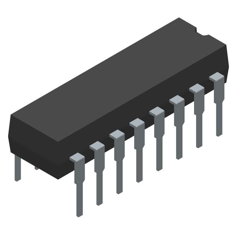 8-Bit Serial CODEC/Filter, 5V, PDIP
