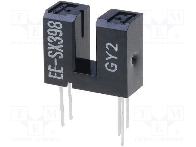 Transmissive Photointerrupter, 28V VCEO, 20mA IF, 16V VCC, NPN OC