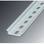 Connector Accessories DIN Rail Straight Steel White