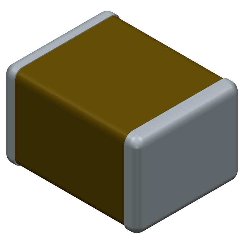 Cap Ceramic 0.01uF 630V U2J 5% Pad SMD 1210 125°C Automotive T/R