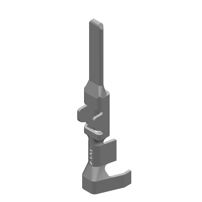 Signal Contact, Brass, Tin Plated, Crimp, AWG 22-24