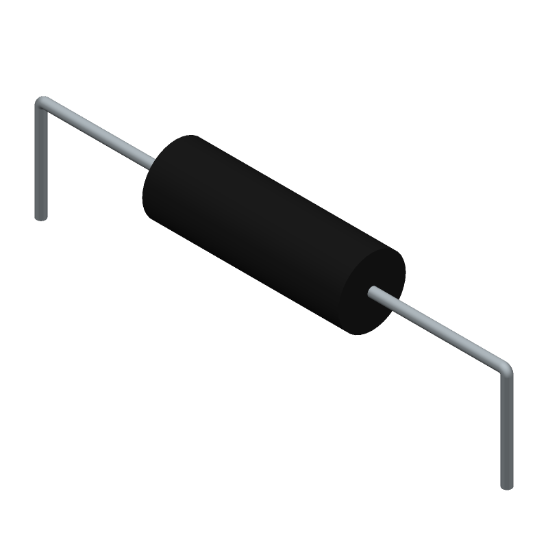 Fixed Resistor, Metal Oxide Film, 3W, 1.8ohm, 350V, 5% +/-Tol, 300ppm/Cel, Through Hole Mount, AXIAL LEADED, ROHS COMPLIANT