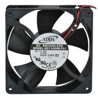 ADDA   AD1348HB-F51   AXIAL FAN, 127MM, 48VDC, 161.172CFM, 53DBA