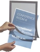Durable A4 Document Display, Silver
