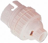 Orbitec 150 W Plastic Lampholder, B22 Base, Bayonet
