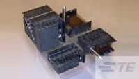 Backplane Receptacle, 80Sig/40Gnd, 120Pos, 25Gbps, Press-Fit, RA