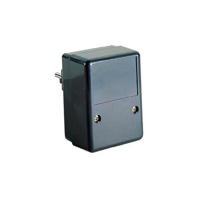 Connector housing 54 x 74 x 43 Acrylonitrile butadiene styrene Black