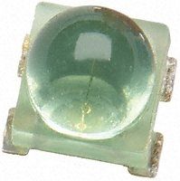 Single Color LED, Green, Tinted Nondiffused, ROHS COMPLIANT, PLASTIC, SMT, 4 PIN